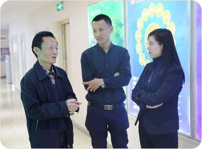 黑龍江省互聯(lián)網(wǎng)協(xié)會(huì)理事長(zhǎng)李煥清來訪